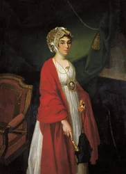 Portrait of Praskovia Kovalyova-Zhemchugova